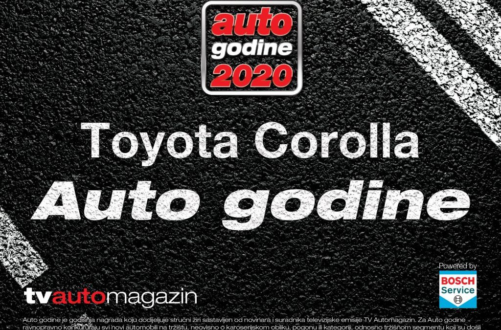 Auto godine 2020. je Toyota Corolla!